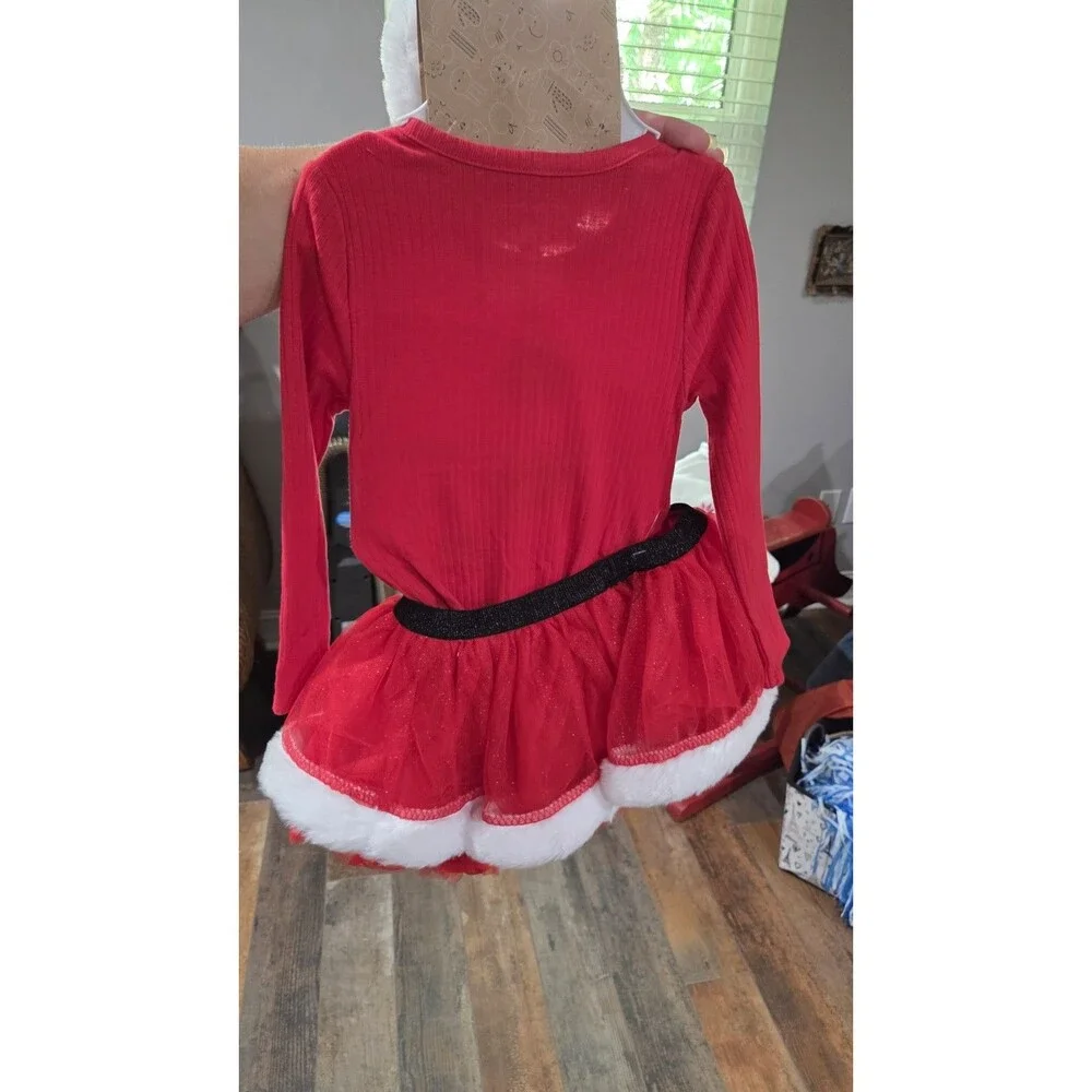 Santa Baby essentials 4PC Christmas outfit--18 months-NWT B10